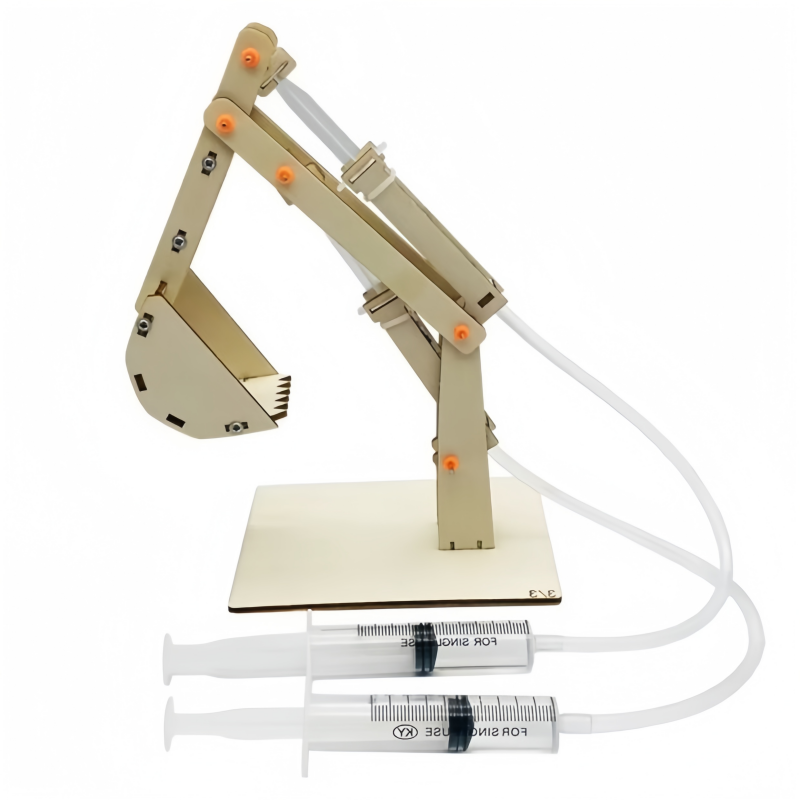 Science Project Kit - DIY Hydraulische Graafmachine Model Kids Tecnologia