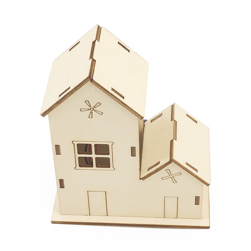Science Diy Model - DIY Handgemaakte Gloeiende Huis Model Wetenschap