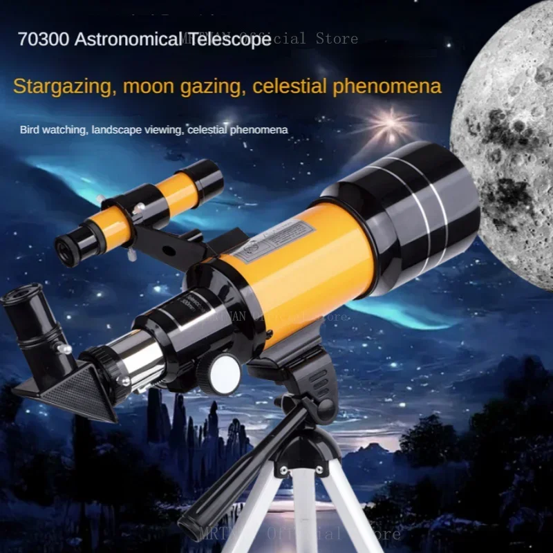 National Geographic Telescope 70Mm - 150x Zoom Hd Star Moon Professionele