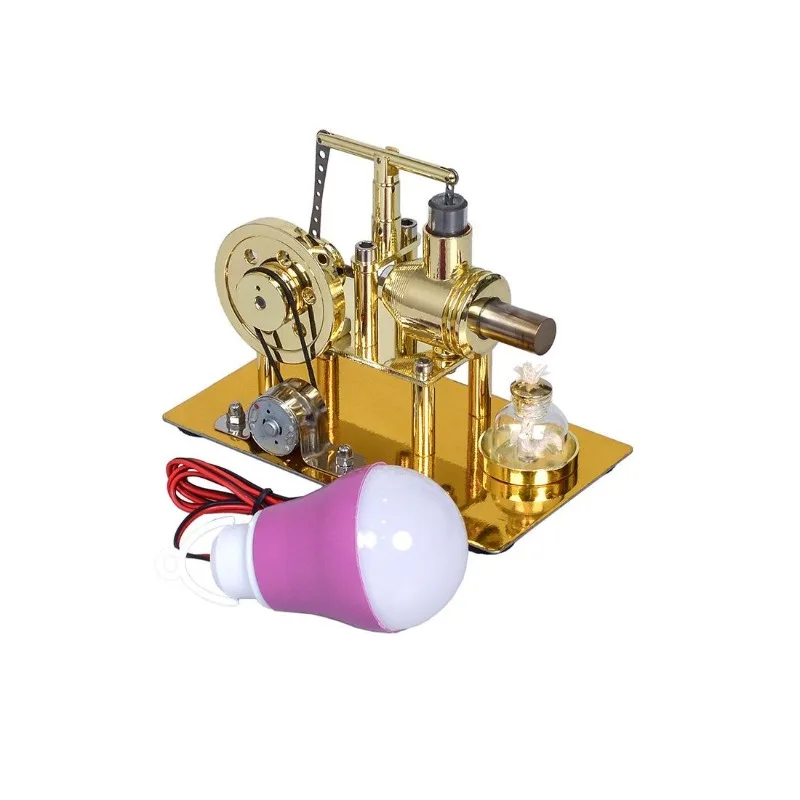 Hobby Is Science - Stirlingmotormodel, generator, stoommachine, fysica-experiment, wetenschappelijke instrumenten,