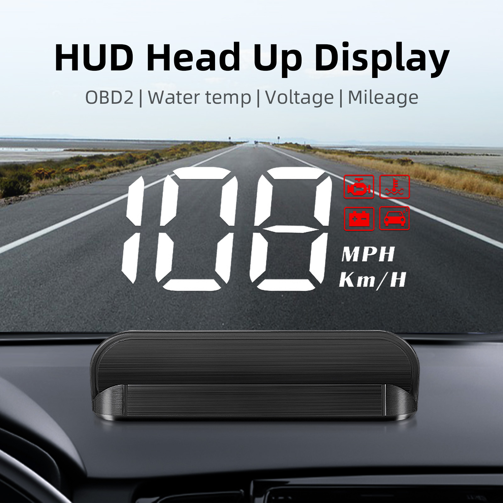M3 HUD Obd2 Head-Up Display Di - Anemometer Wind Speed recensie en prijs