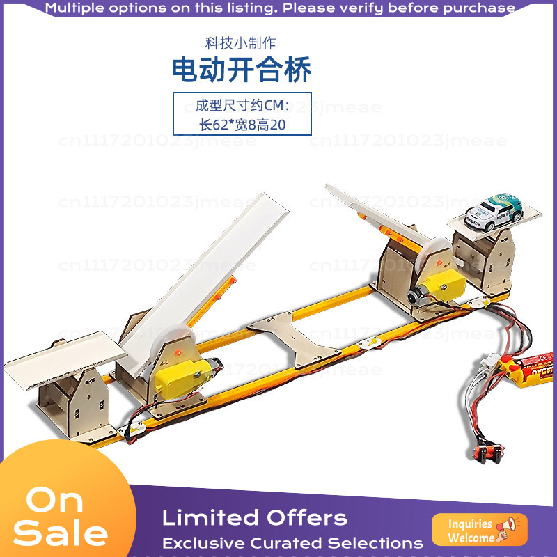 Elektrische openende hefbrug,  - Science Diy Model recensie en prijs