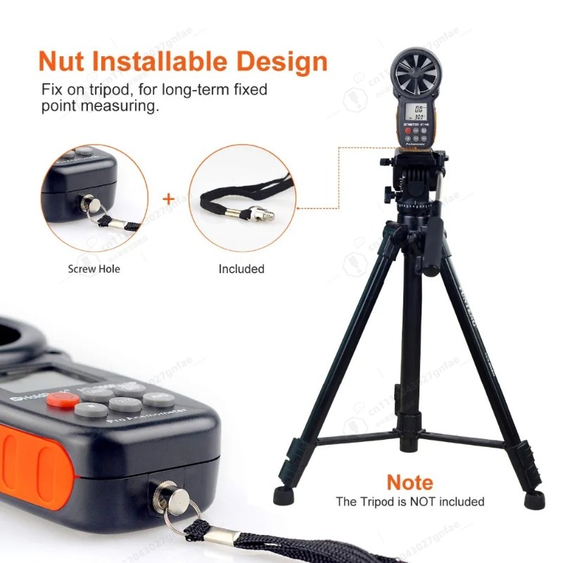 BT-100 Digitale anemometer Han - Anemometer Wind Speed recensie en prijs