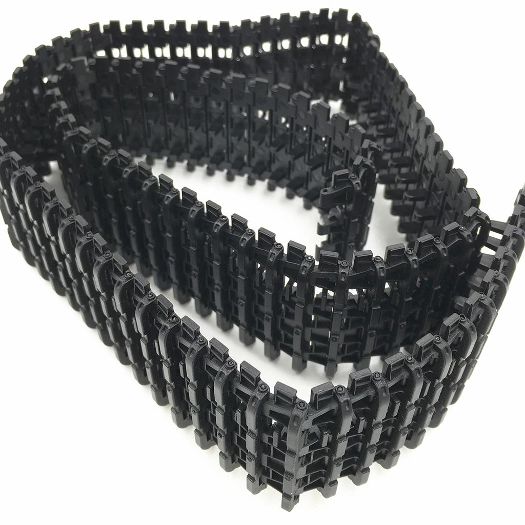 Zwarte tankketting van kunstst - Science Diy Model recensie en prijs