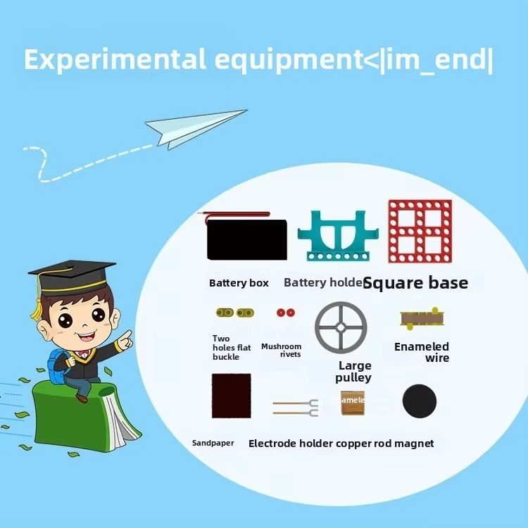 DIY Elektromagnetisch Motor Ex - Hobby Is Science recensie en prijs
