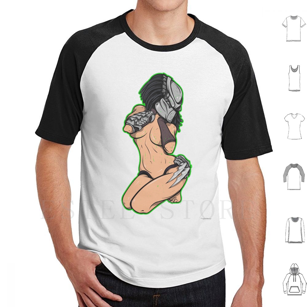 Hunter Pinup Illustratie T-shi - Science Hunter recensie en prijs
