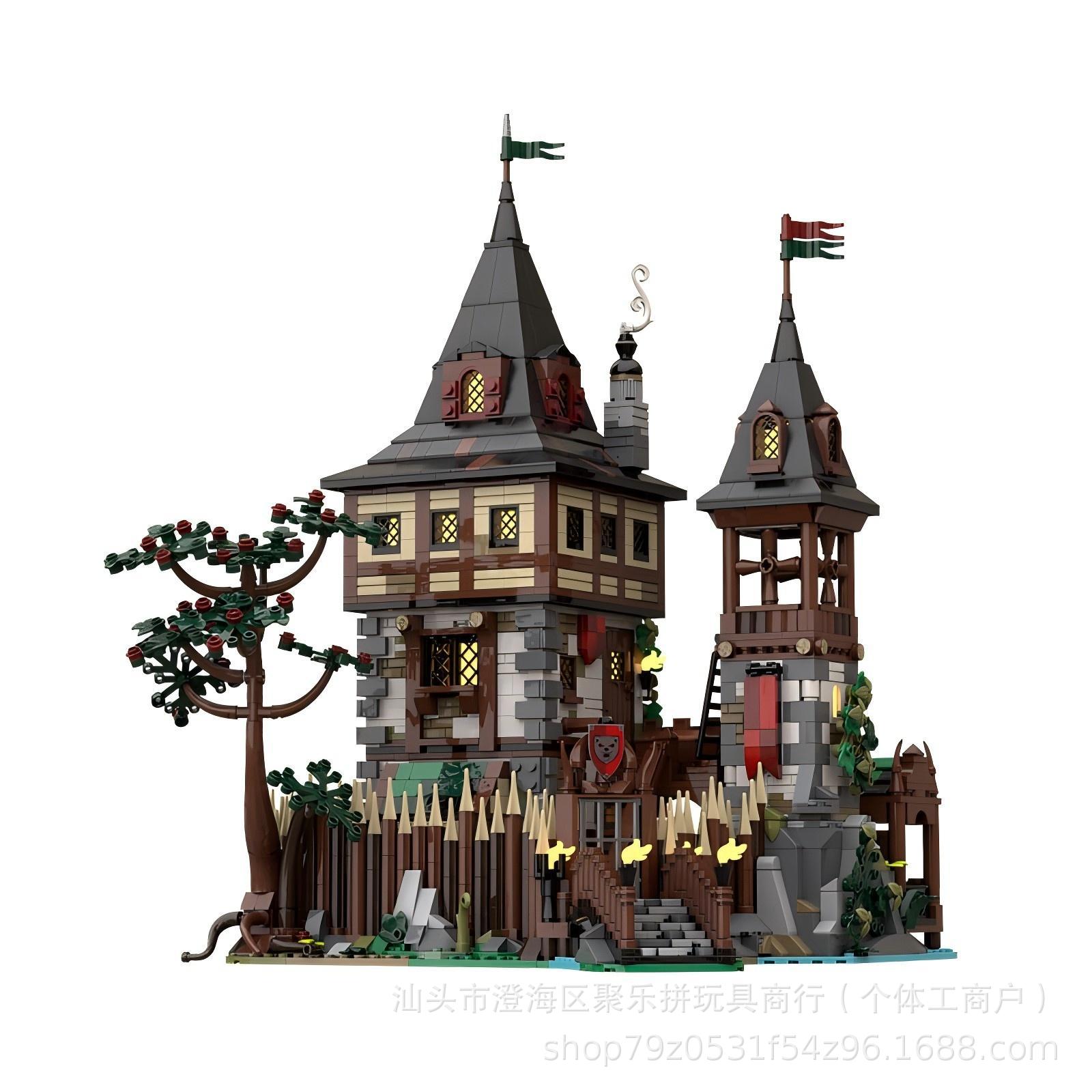 MOC Bear King Castle Mozaïek B - Hobby Is Science recensie en prijs